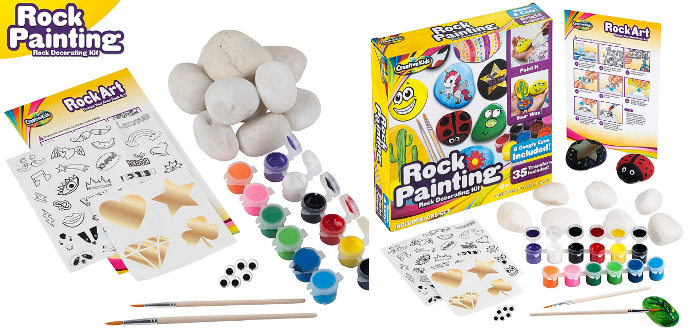 Rock Painting Outdoor Activity Kit for Kids