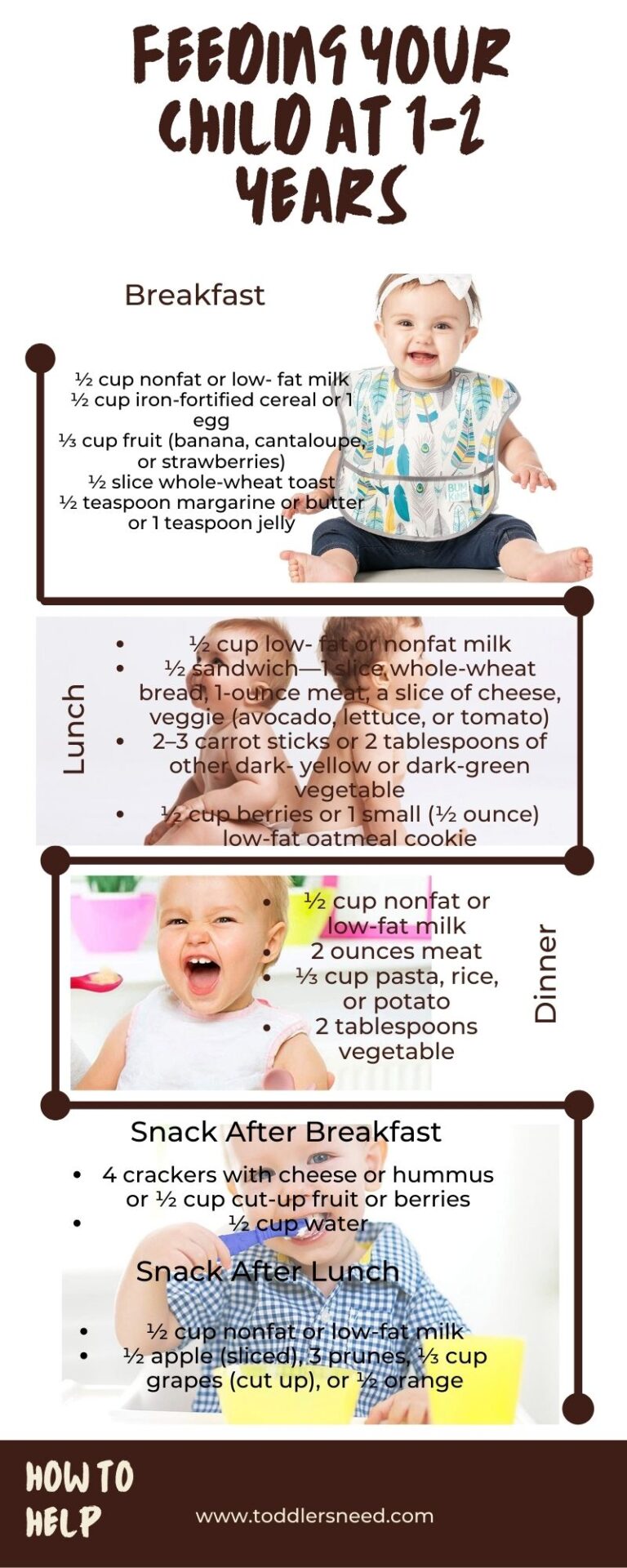 What to Feed a 1 to 2-Year-Old Baby? - Toddlers Need